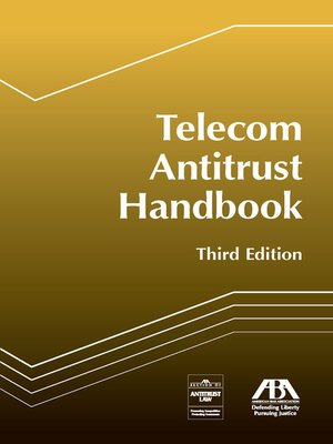 cover image of Telecom Antitrust Handbook